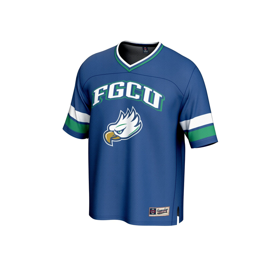 Florida Gulf Coast Eagles Football Jersey - Blue product image 3, provided for visual reference and product detail review