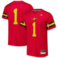 #1 Grambling Tigers Premier Strategy Jersey - Red product image 1, provided for visual reference and product detail review