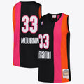 Miami Heat NBA Alonzo Mourning Hardwood Classics Road Jersey product image 1, provided for visual reference and product