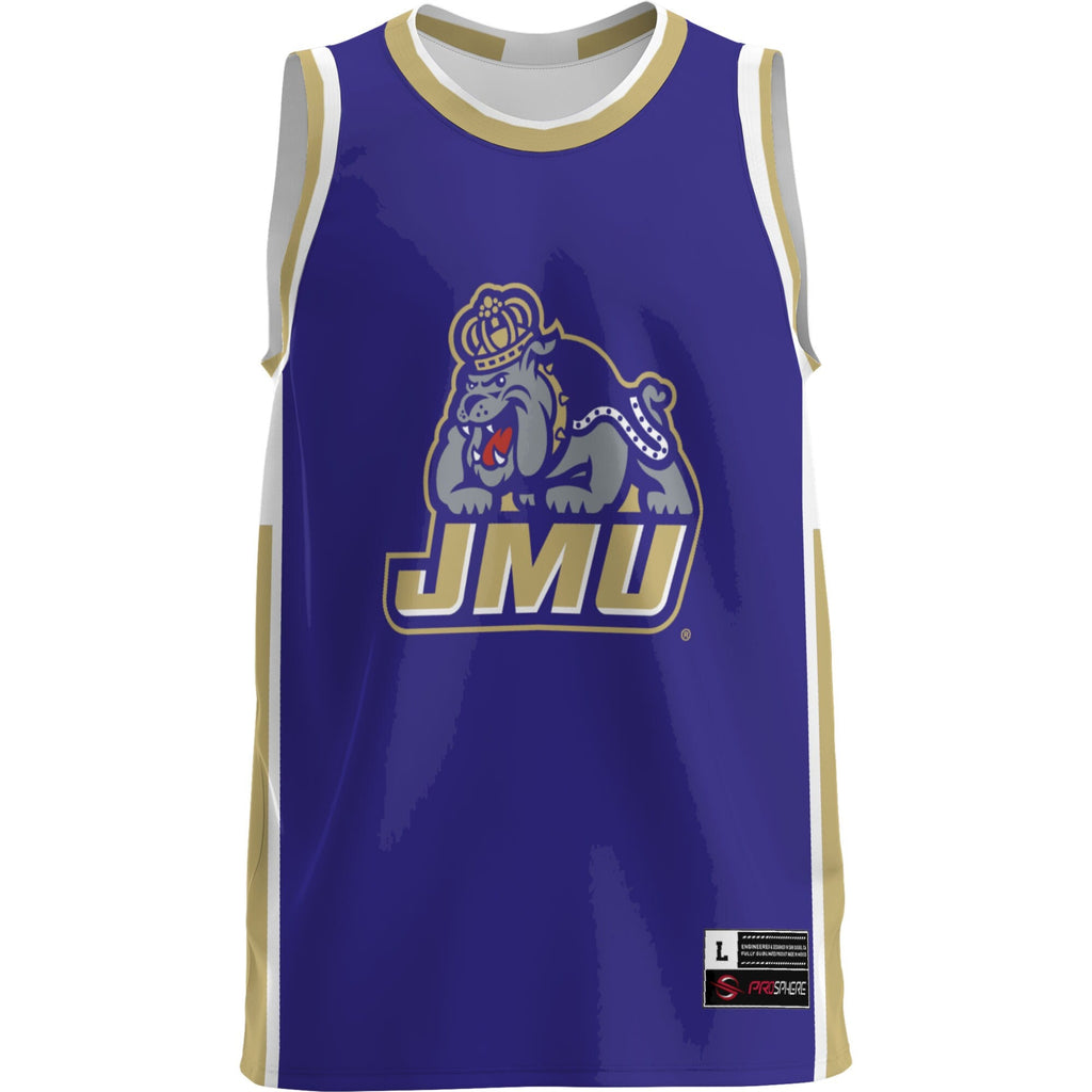 James Madison Dukes Lightweight Basketball Jersey - Purple product image 3, provided for visual reference and product detail