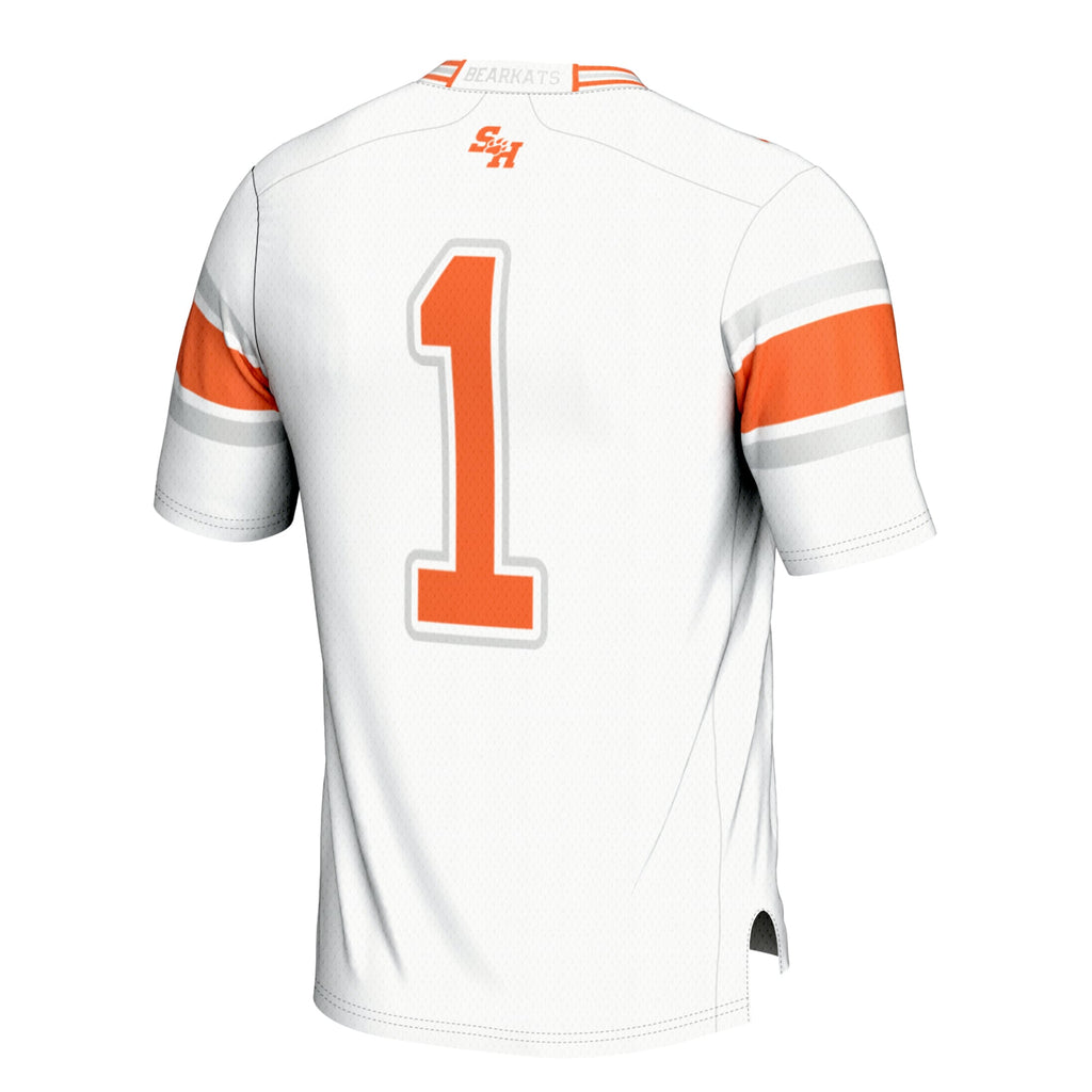 #1 Sam Houston State Bearkats Football Jersey - White product image 4, provided for visual reference and product detail
