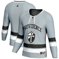 Providence Friars Spirit Hockey Jersey - Silver product image 1, provided for visual reference and product detail review