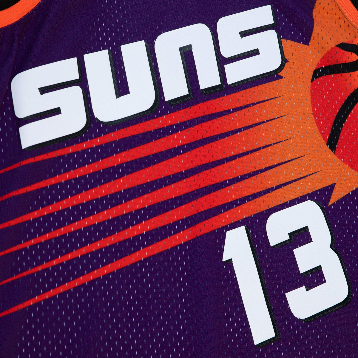 Phoenix Suns Steve Nash 1996 Swingman Authentic Jersey - Purple product image 5, provided for visual reference and product