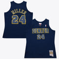 Denver Nuggets Andre Miller 2012 Day Authentic Jersey - Ash Blue product image 1, provided for visual reference and product
