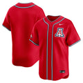 Red Arizona Wildcats Baseball Limited Jersey product image 1, provided for visual reference and product detail review