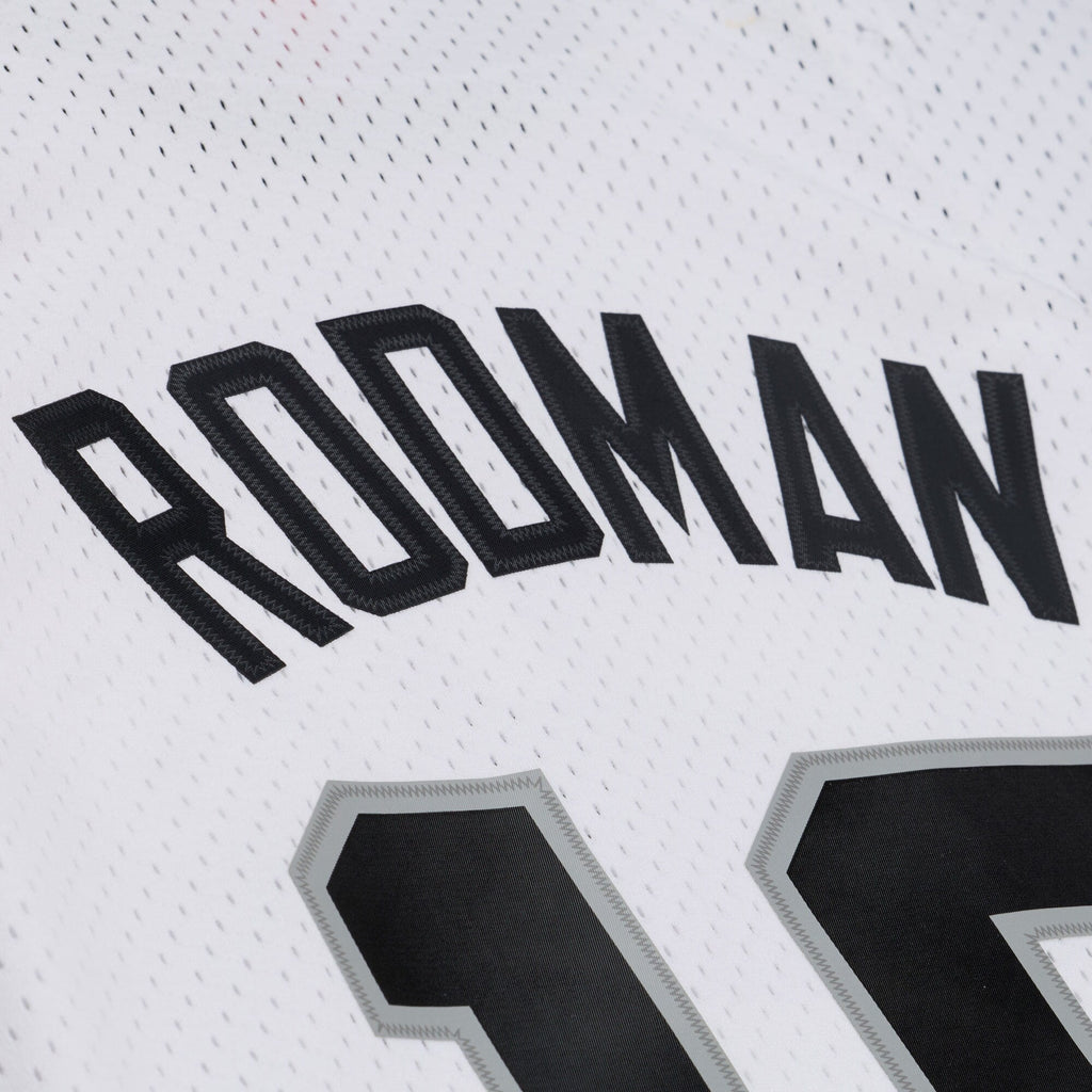 San Antonio Spurs Dennis Rodman 1993 Authentic Jersey - White product image 9, provided for visual reference and product