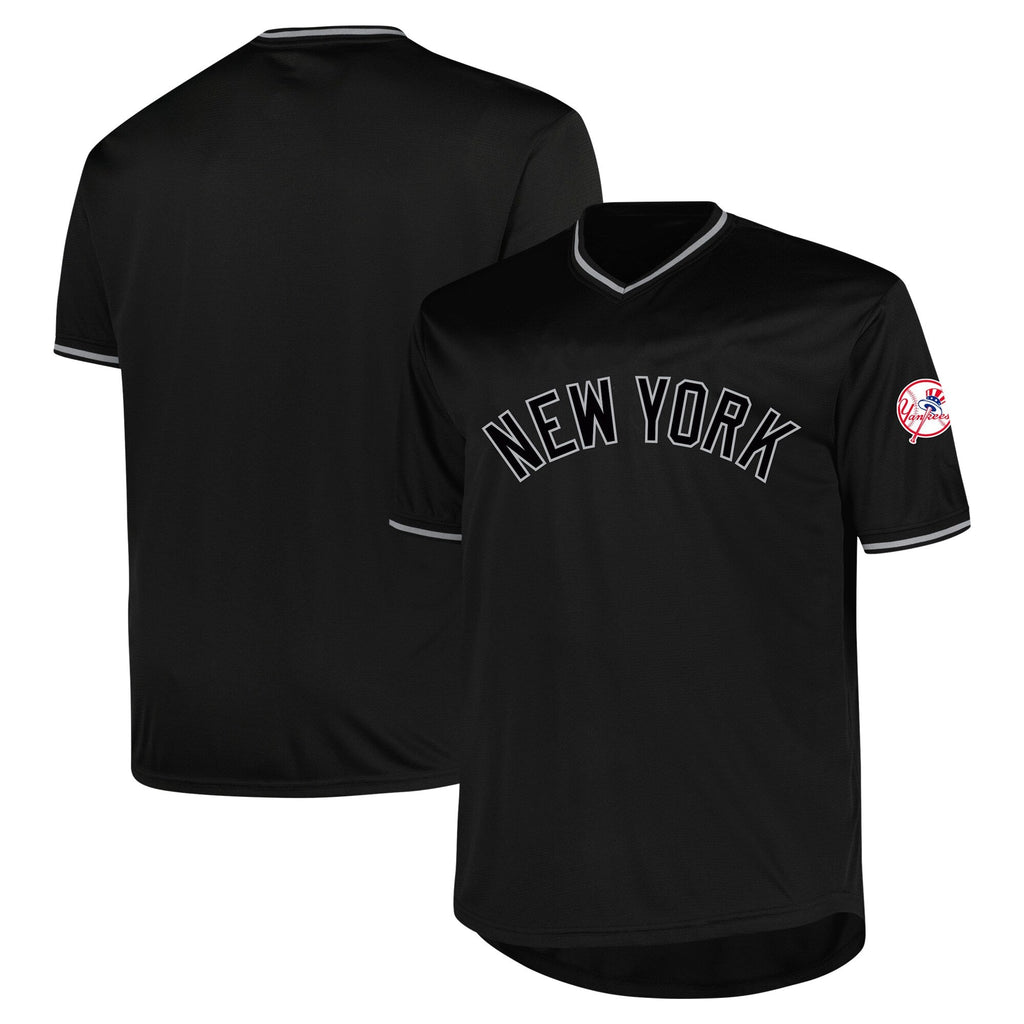 New York Yankees Black Big & Tall Pop Fashion Jersey product image 2, provided for visual reference and product detail review