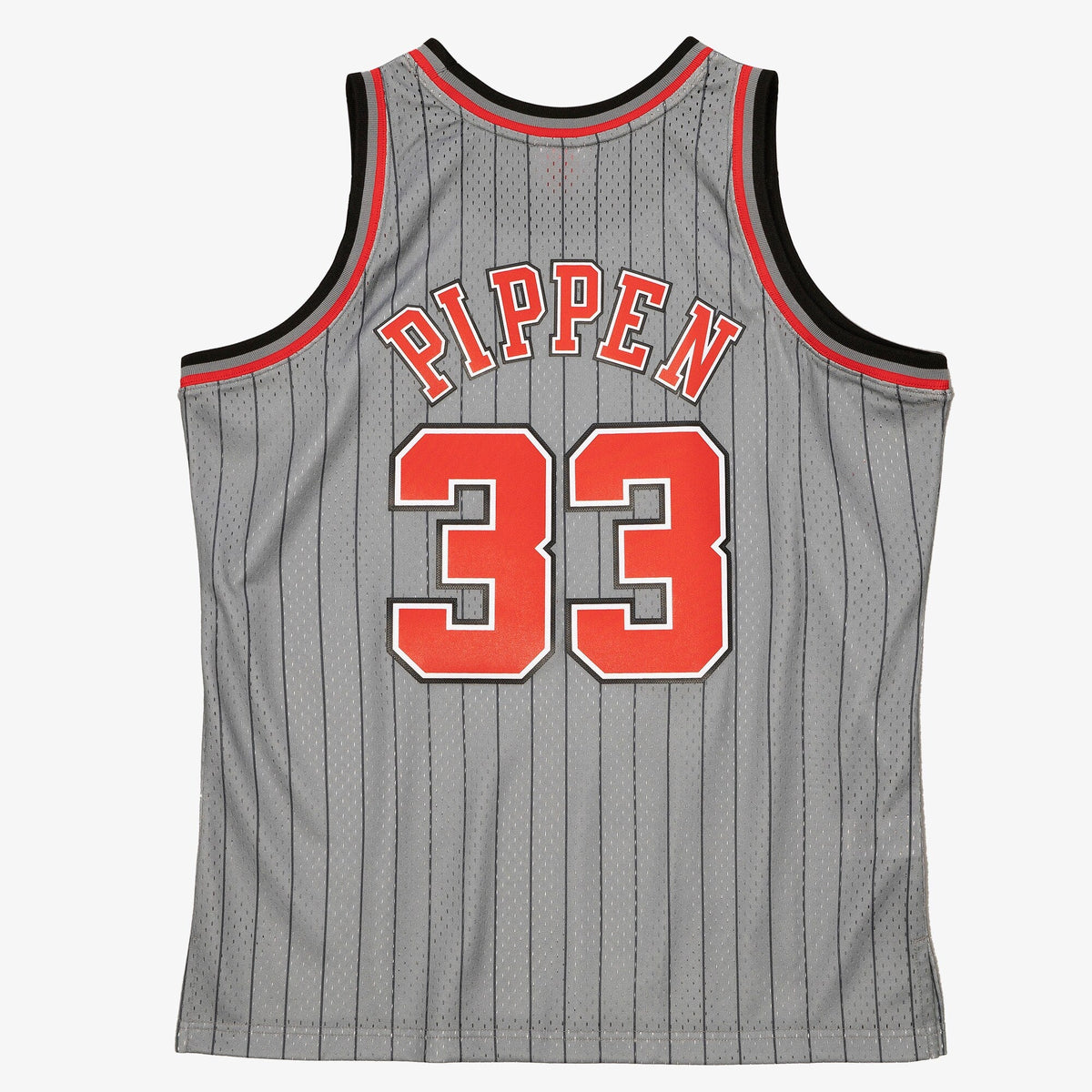 Chicago Bulls Scottie Pippen 1995 Reload Swingman Authentic Jersey - Grey product image 4, provided for visual reference and