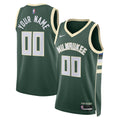 Milwaukee Bucks Icon Swingman Jersey - Custom product image 1, provided for visual reference and product detail review