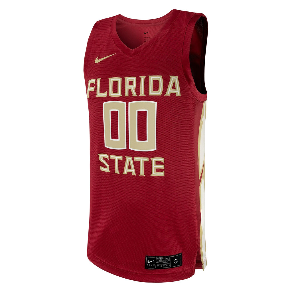 Florida State Seminoles NIL Pick-A-Player Basketball Replica Jersey - Garnet product image 3, provided for visual reference