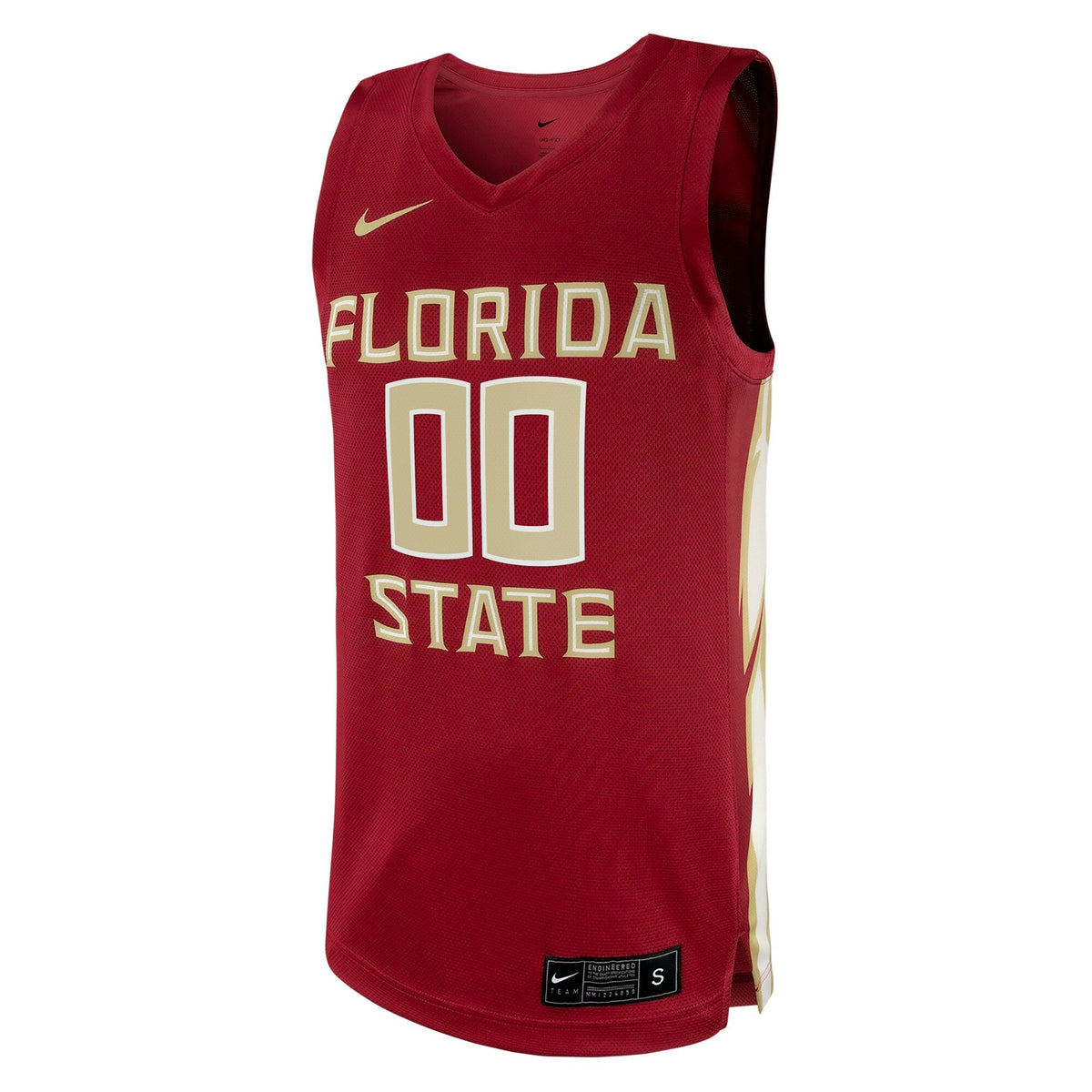 Florida State Seminoles NIL Pick-A-Player Basketball Replica Jersey - Garnet product image 3, provided for visual reference