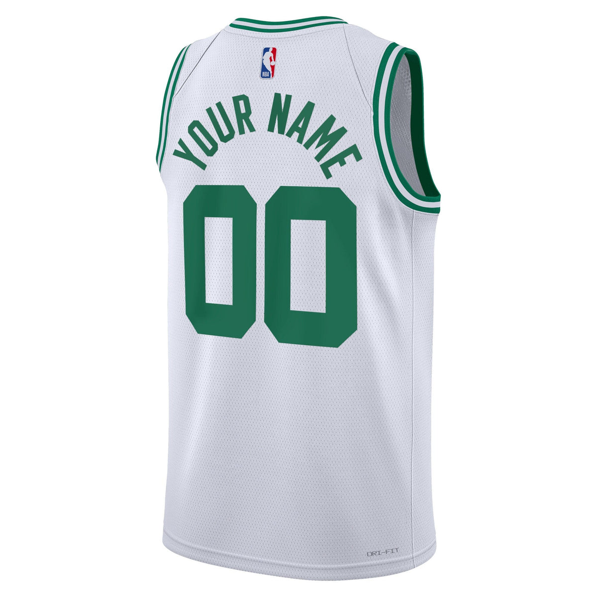 Boston Celtics Association Swingman Jersey - Custom product image 3, provided for visual reference and product detail review