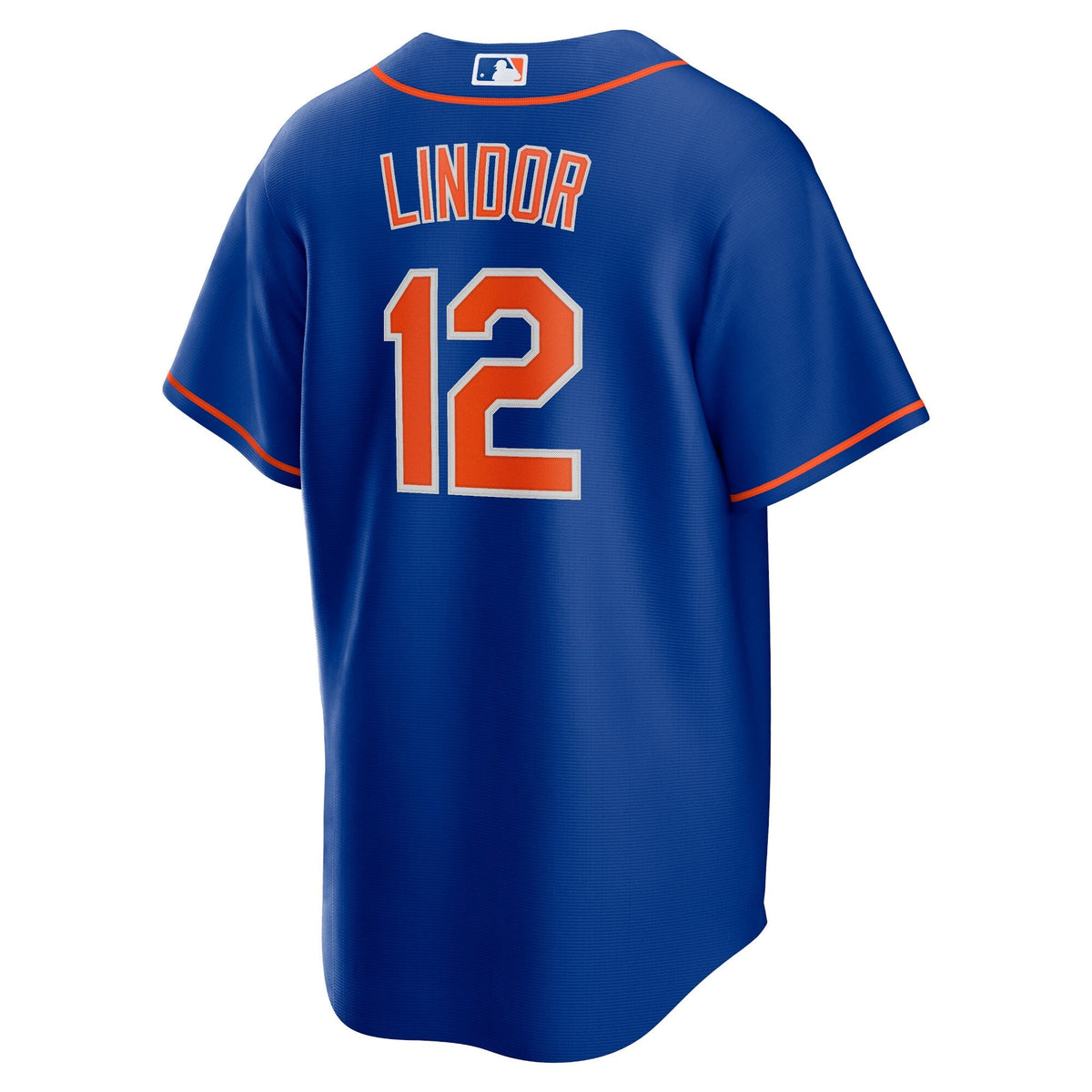 New York Mets Francisco Lindor Royal Big & Tall Alternate Replica Player Jersey product image 4, provided for visual