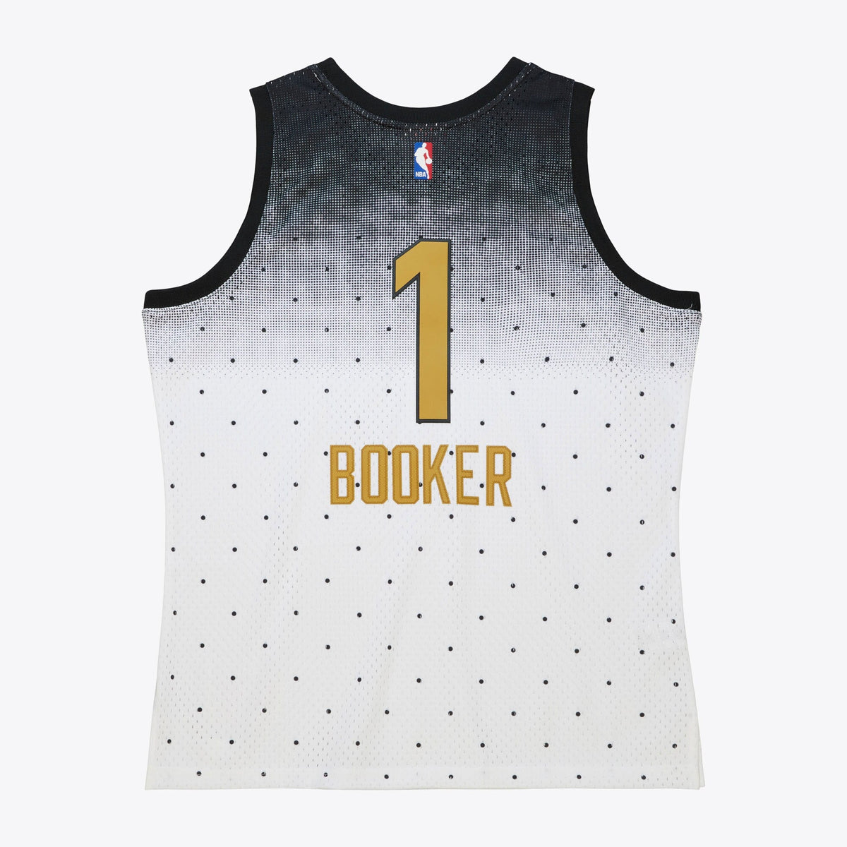 NBA Devin Booker 2016 USA Authentic Jersey All-Star - White/Black product image 4, provided for visual reference and product