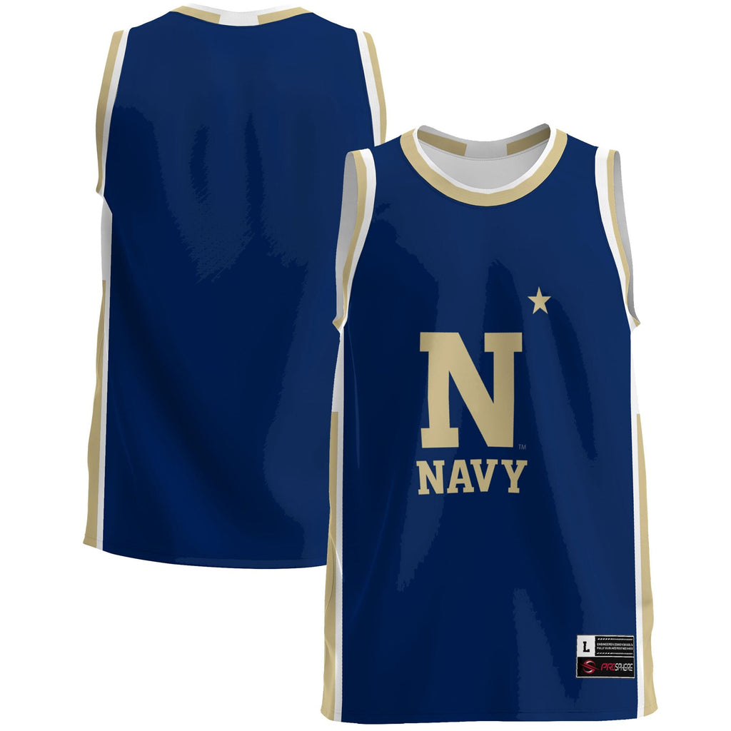 Navy Midshipmen Lightweight Basketball Jersey - Blue product image 1, provided for visual reference and product detail review