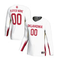 Oklahoma Sooners Adult NIL Lightweight Volleyball Jersey - White product image 1, provided for visual reference and product