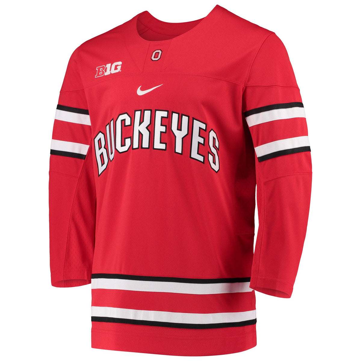 Ohio State Buckeyes Replica Team Hockey Jersey - Scarlet product image 3, provided for visual reference and product detail