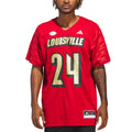#24 Red Louisville Cardinals Alternate Premier Strategy Jersey product image 1, provided for visual reference and product