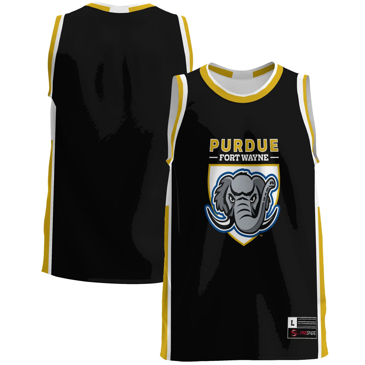 Purdue Fort Wayne Mastodons Lightweight Basketball Jersey - Blue product image 2, provided for visual reference and product