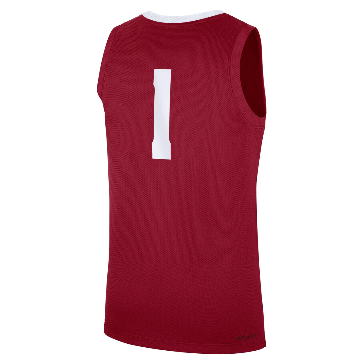 #1 Alabama Crimson Tide Road Replica Jersey - Crimson product image 4, provided for visual reference and product detail