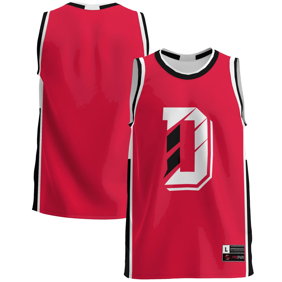 Davidson Wildcats Lightweight Basketball Jersey - Red product image 1, provided for visual reference and product detail