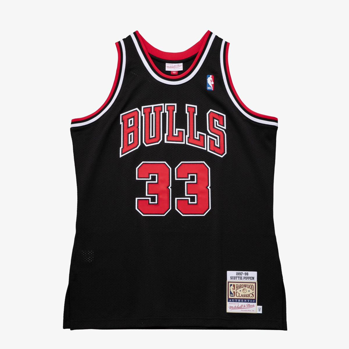Chicago Bulls Authentic Jersey Alternate Scottie Pippen 1997 product image 1, provided for visual reference and product