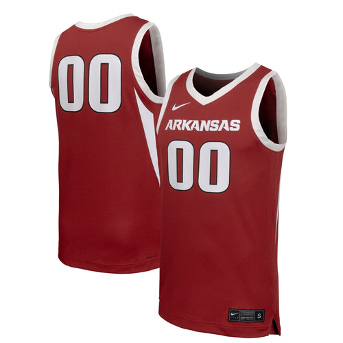 #00 Cardinal Arkansas Razorbacks Replica Basketball Jersey product image 2, provided for visual reference and product detail