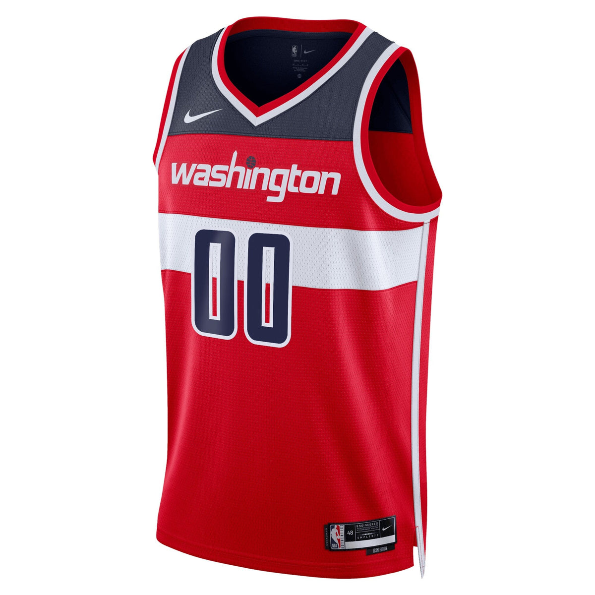 Washington Wizards Icon Swingman Jersey - Custom product image 2, provided for visual reference and product detail review