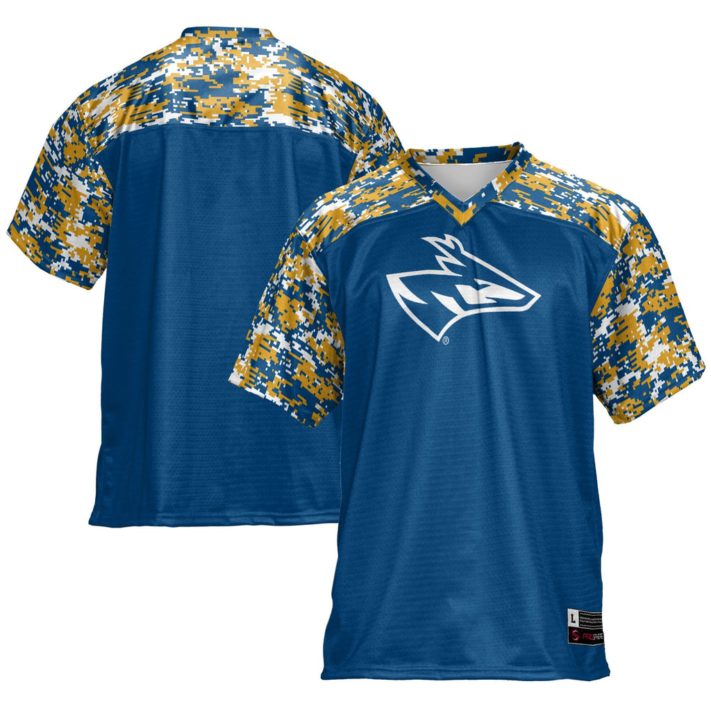 Nebraska-Kearney Lopers Football Jersey - Blue product image 2, provided for visual reference and product detail review
