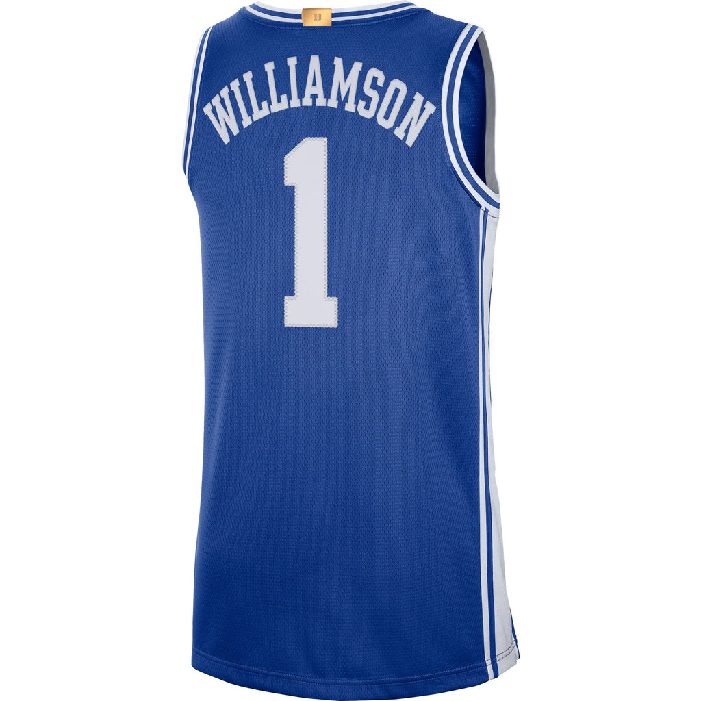 Zion Williamson Duke Blue Devils Alumni Player Limited Basketball Jersey - Royal product image 4, provided for visual