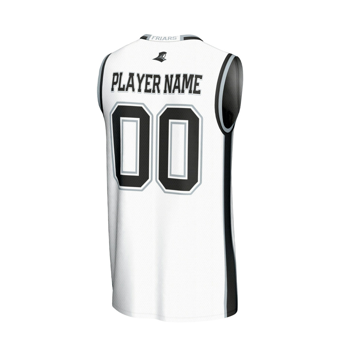 Providence Friars Lightweight Collegiate Basketball NIL Pick-A-Player Fashion Jersey - White product image 4, provided for