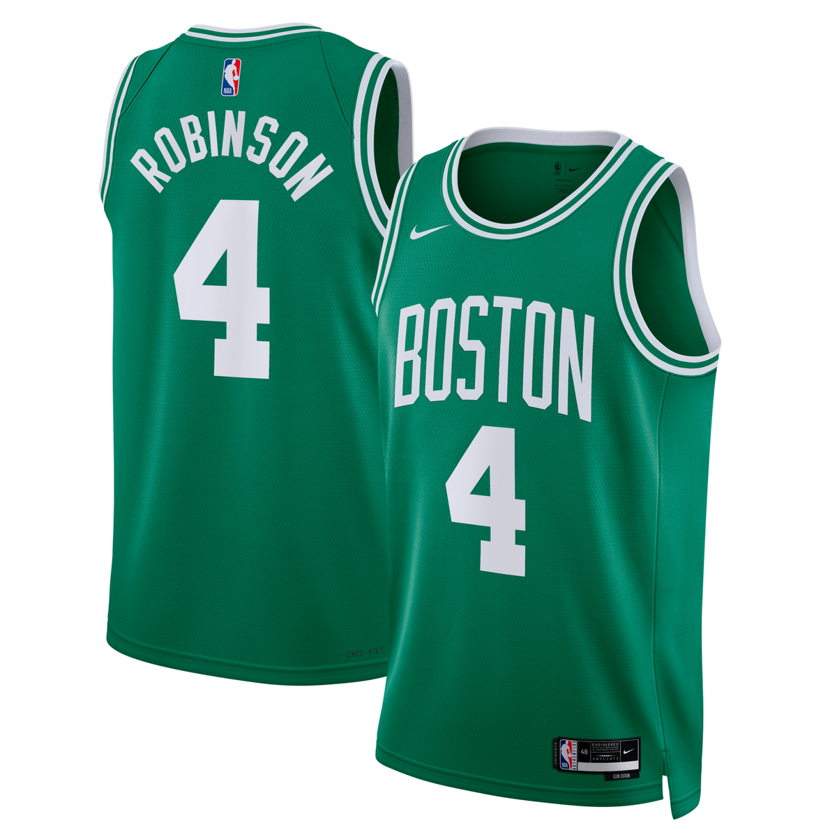 Boston Celtics Icon Edition Swingman Jersey - Kelly Green - Mitchell Robinson product image 2, provided for visual reference