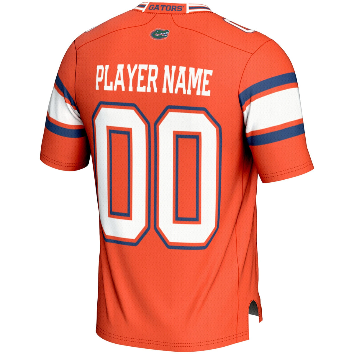 Florida Gators NIL Pick-A-Player Football Jersey - Orange product image 4, provided for visual reference and product detail