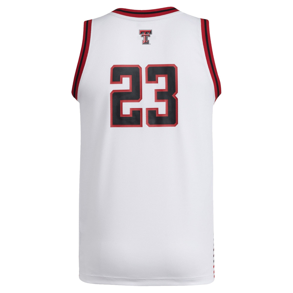 #23 Texas Tech Red Raiders Replica Swingman Jersey - White product image 4, provided for visual reference and product detail