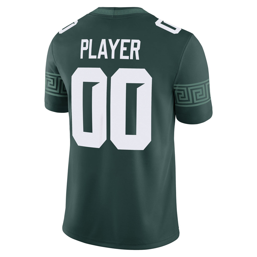 Michigan State Spartans NIL Pick-A-Player Game Jersey - Green product image 4, provided for visual reference and product