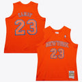 New York Knicks Marcus Camby 2012 Day Authentic Jersey - Orange product image 1, provided for visual reference and product