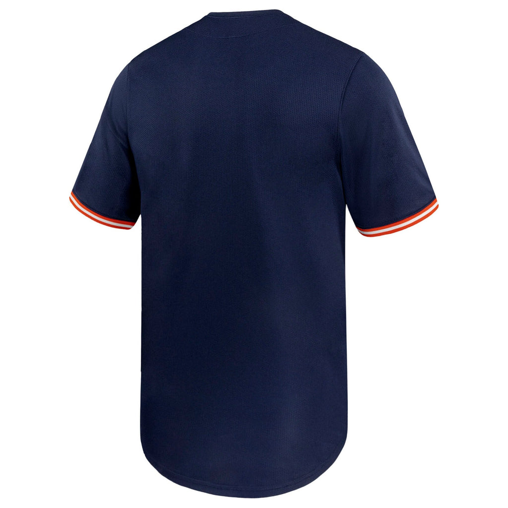 Navy Virginia Cavaliers Limited Baseball Jersey product image 4, provided for visual reference and product detail review