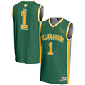 #1 William & Mary Tribe Lightweight Basketball Jersey - Green product image 1, provided for visual reference and product
