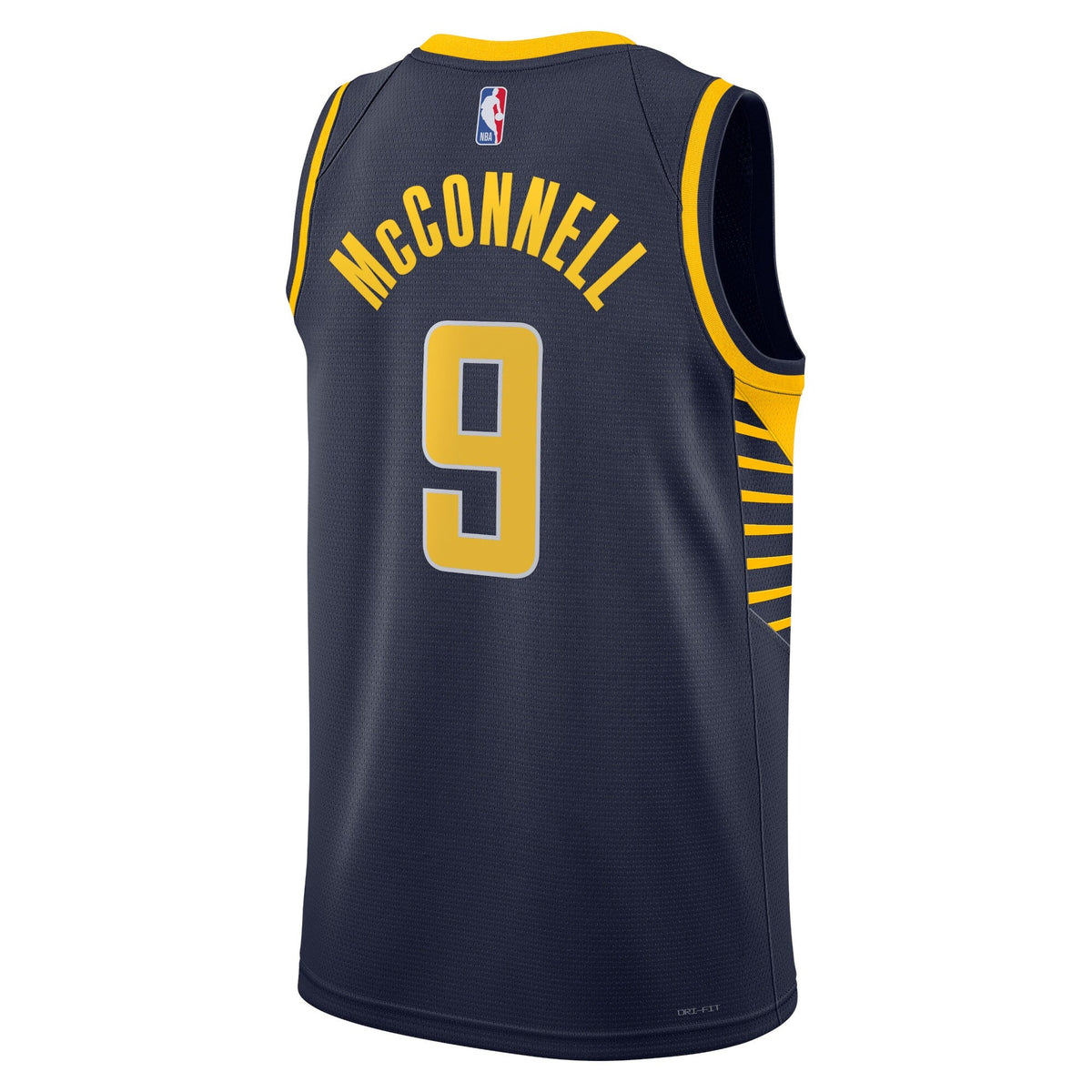 Indiana Pacers Icon Edition Swingman Jersey - Navy - T.J. McConnell product image 3, provided for visual reference and