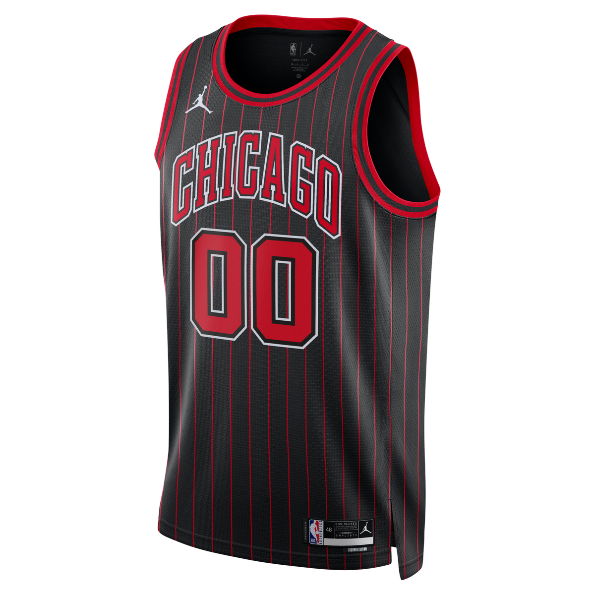 Chicago Bulls Statement Jersey - Custom product image 2, provided for visual reference and product detail review