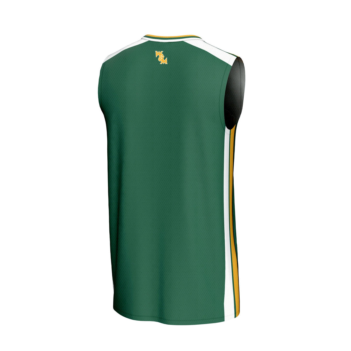 William & Mary Tribe Basketball Jersey - Green product image 4, provided for visual reference and product detail review