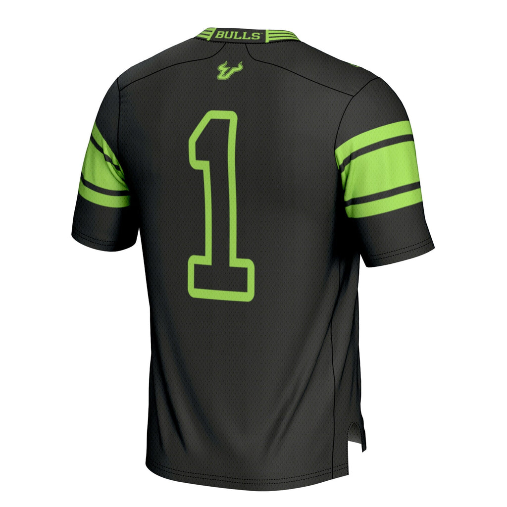 #1 South Florida Bulls Football Jersey - Black product image 4, provided for visual reference and product detail review