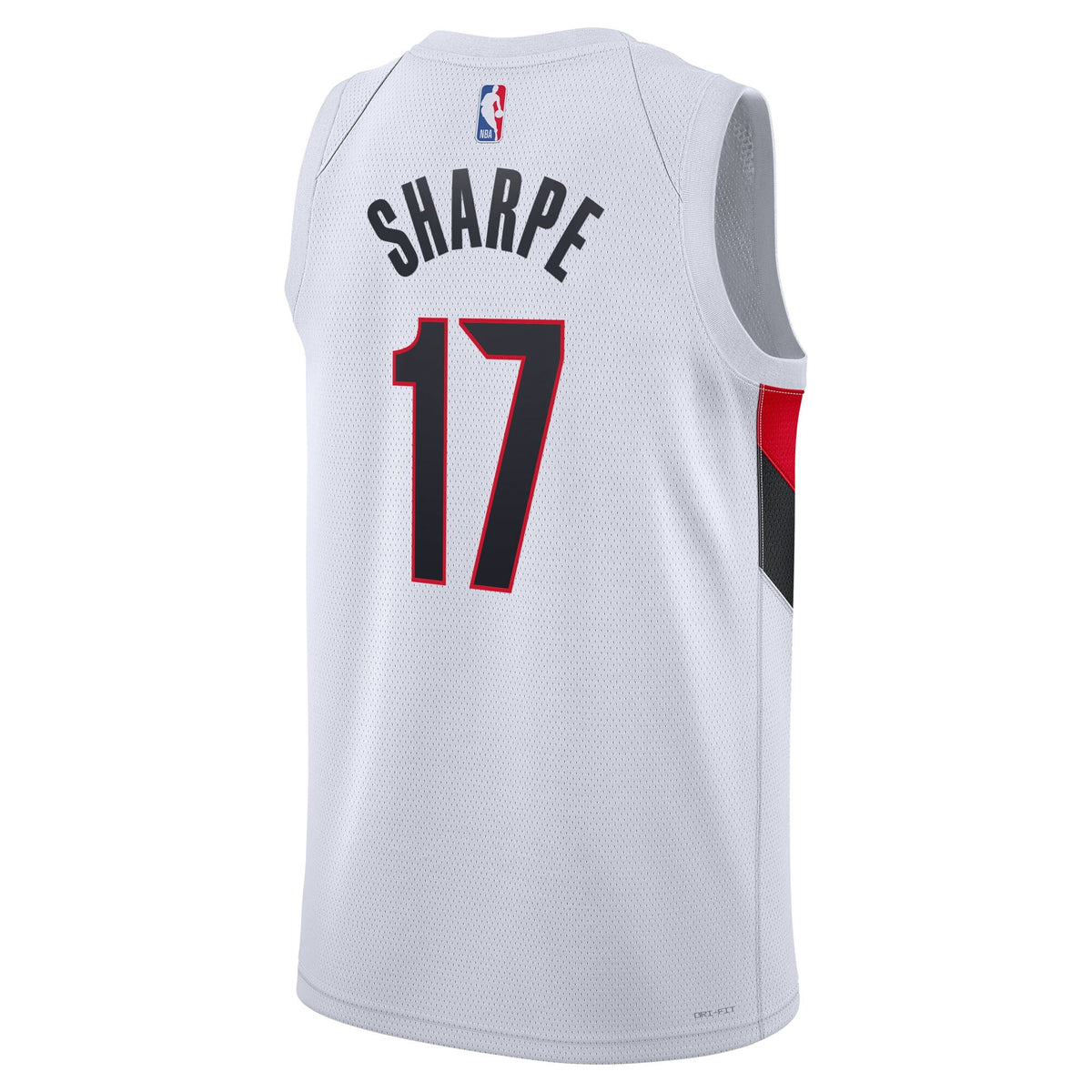 Portland Trail Blazers Replica Association Edition Swingman Jersey - White - Shaedon Sharpe product image 4, provided for