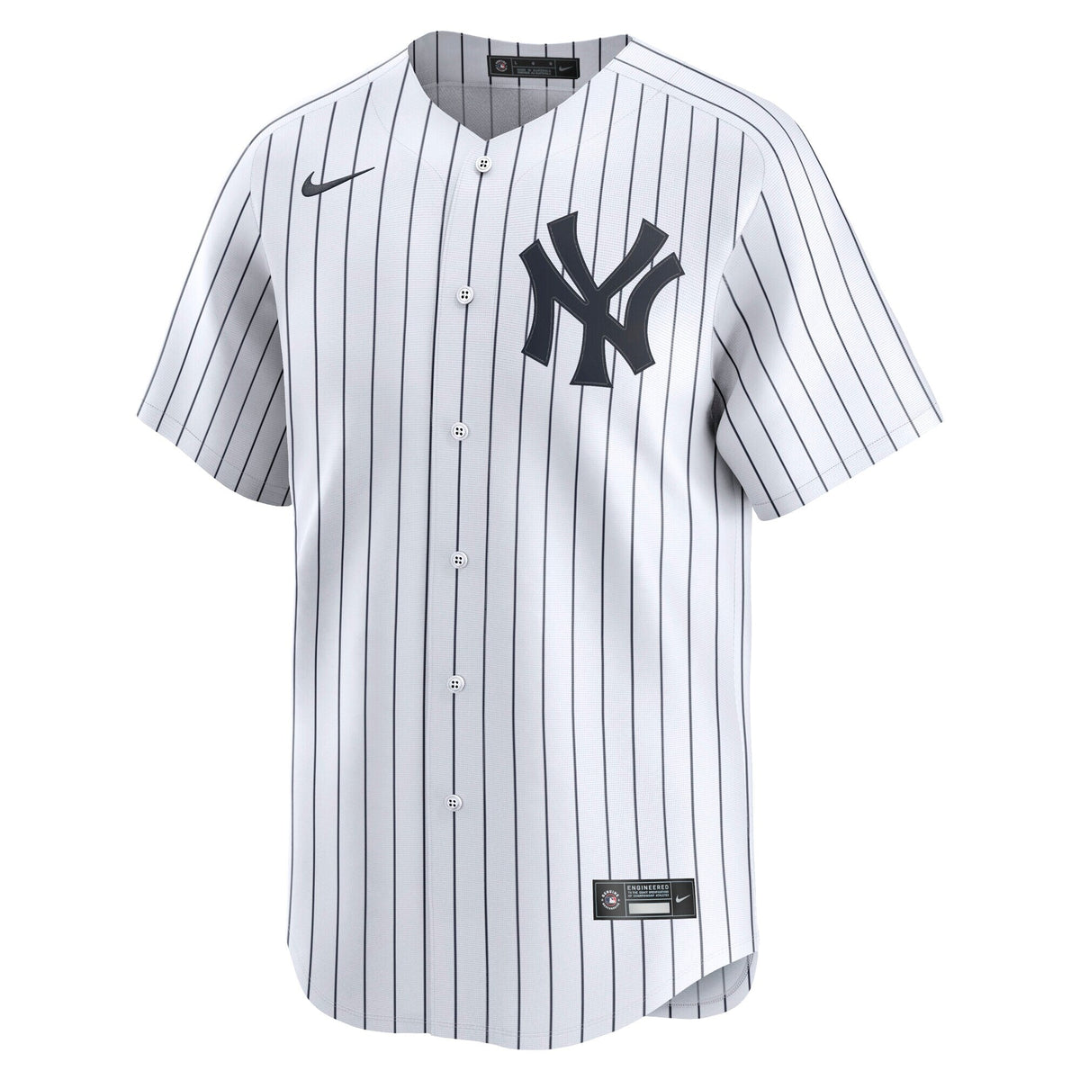 New York Yankees White Home Limited Jersey product image 3, provided for visual reference and product detail review