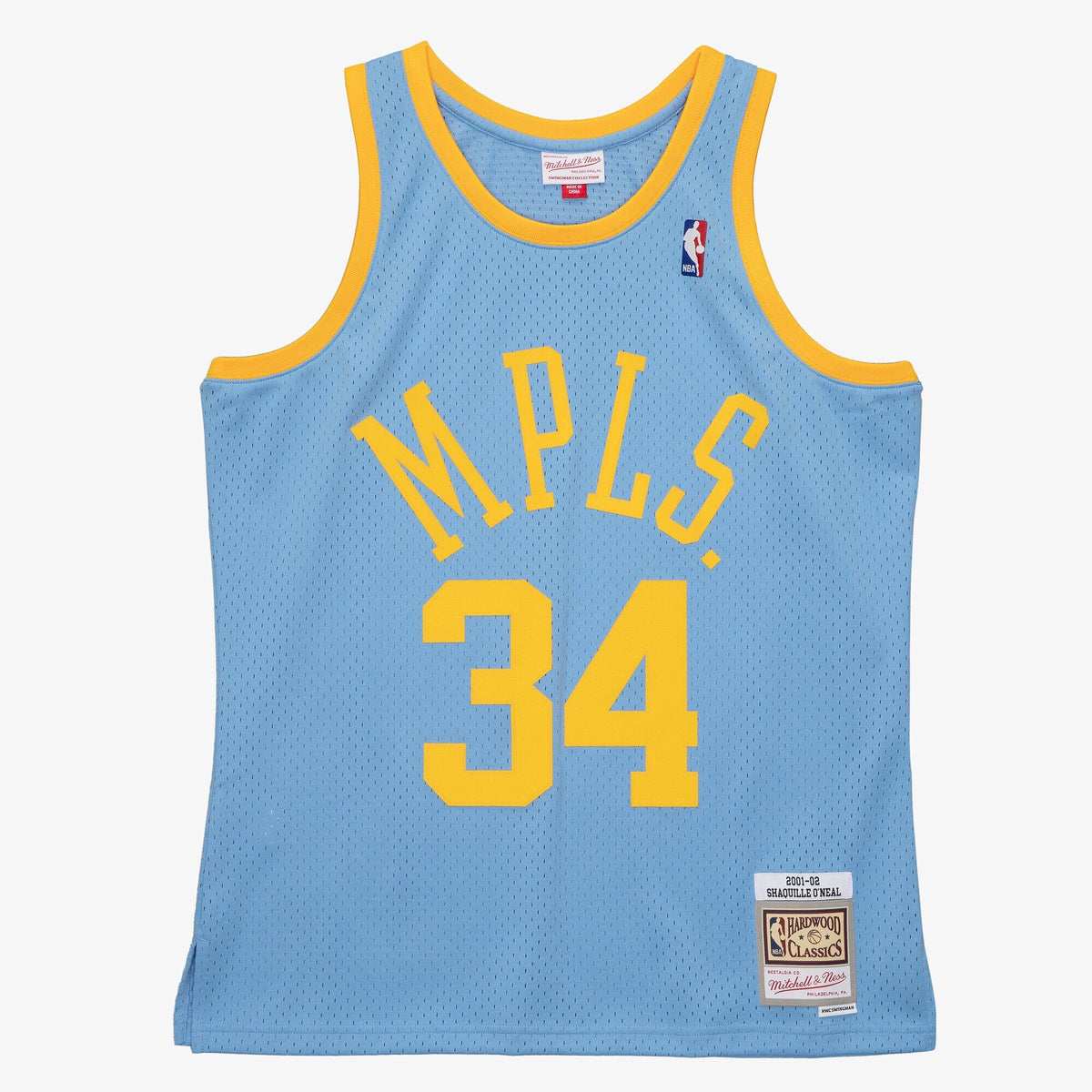 Los Angeles Lakers Swingman Jersey Shaquille O'Neal 2001-02 product image 2, provided for visual reference and product