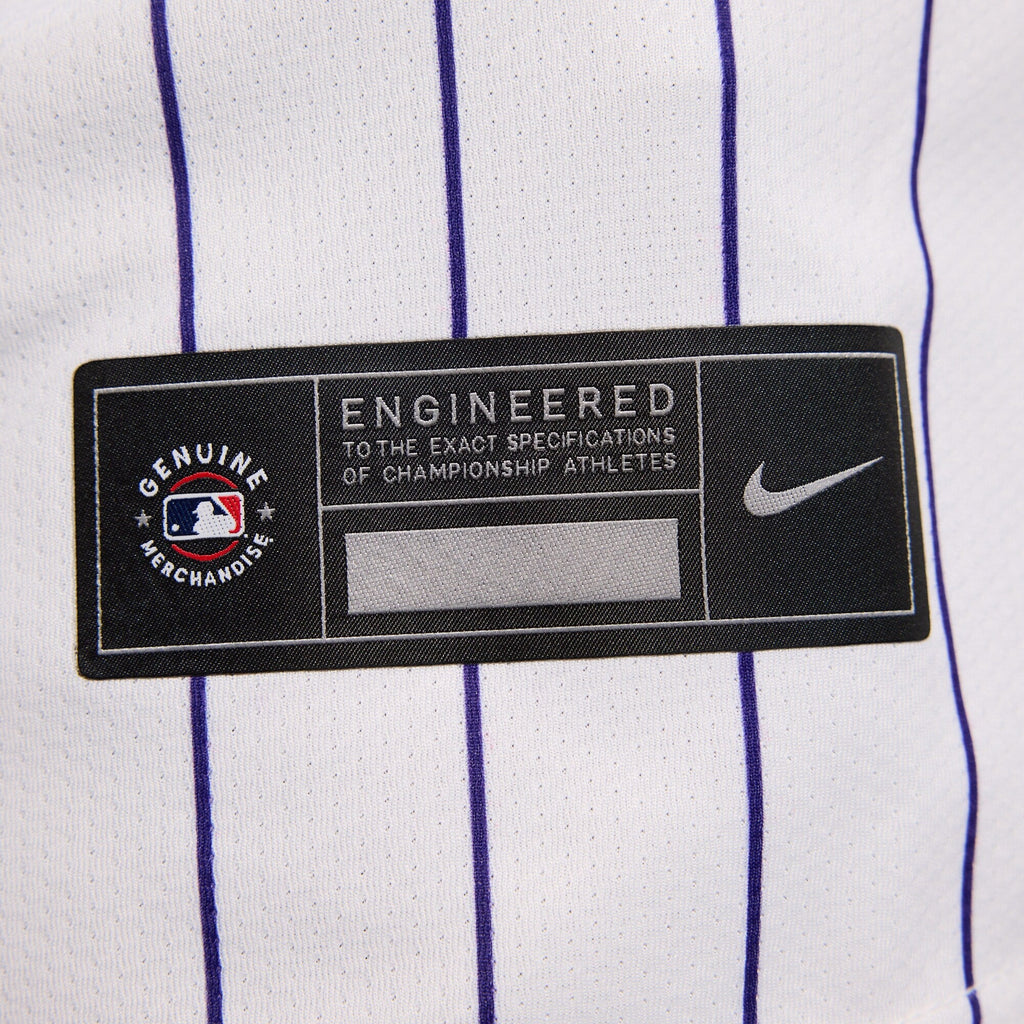 Colorado Rockies White Home Limited Jersey product image 5, provided for visual reference and product detail review