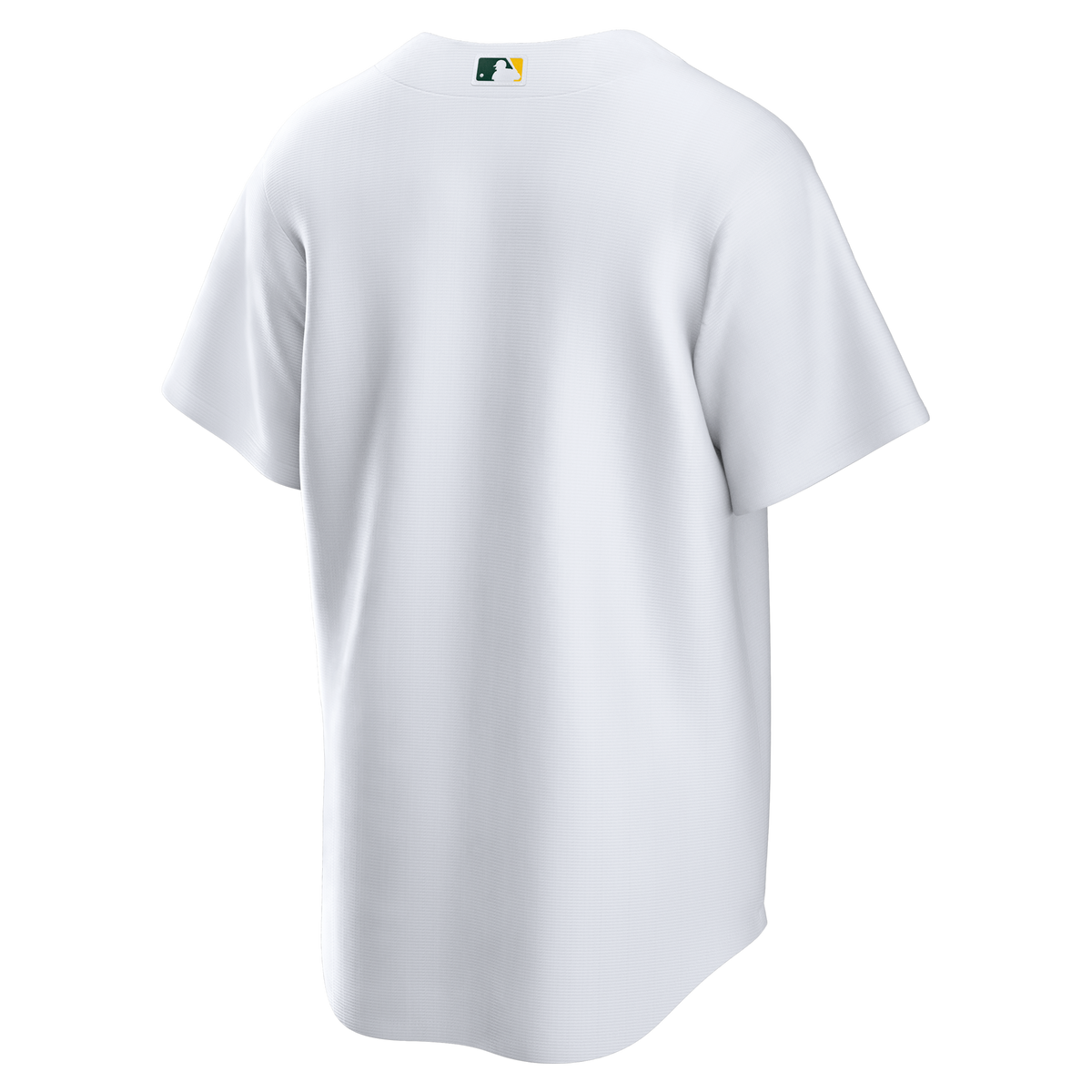 Athletics White Home Big & Tall Replica Jersey product image 4, provided for visual reference and product detail review