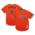 Baltimore Orioles Cal Ripken Jr. Orange 2001 Cooperstown Collection Authentic Throwback Jersey product image 1, provided for