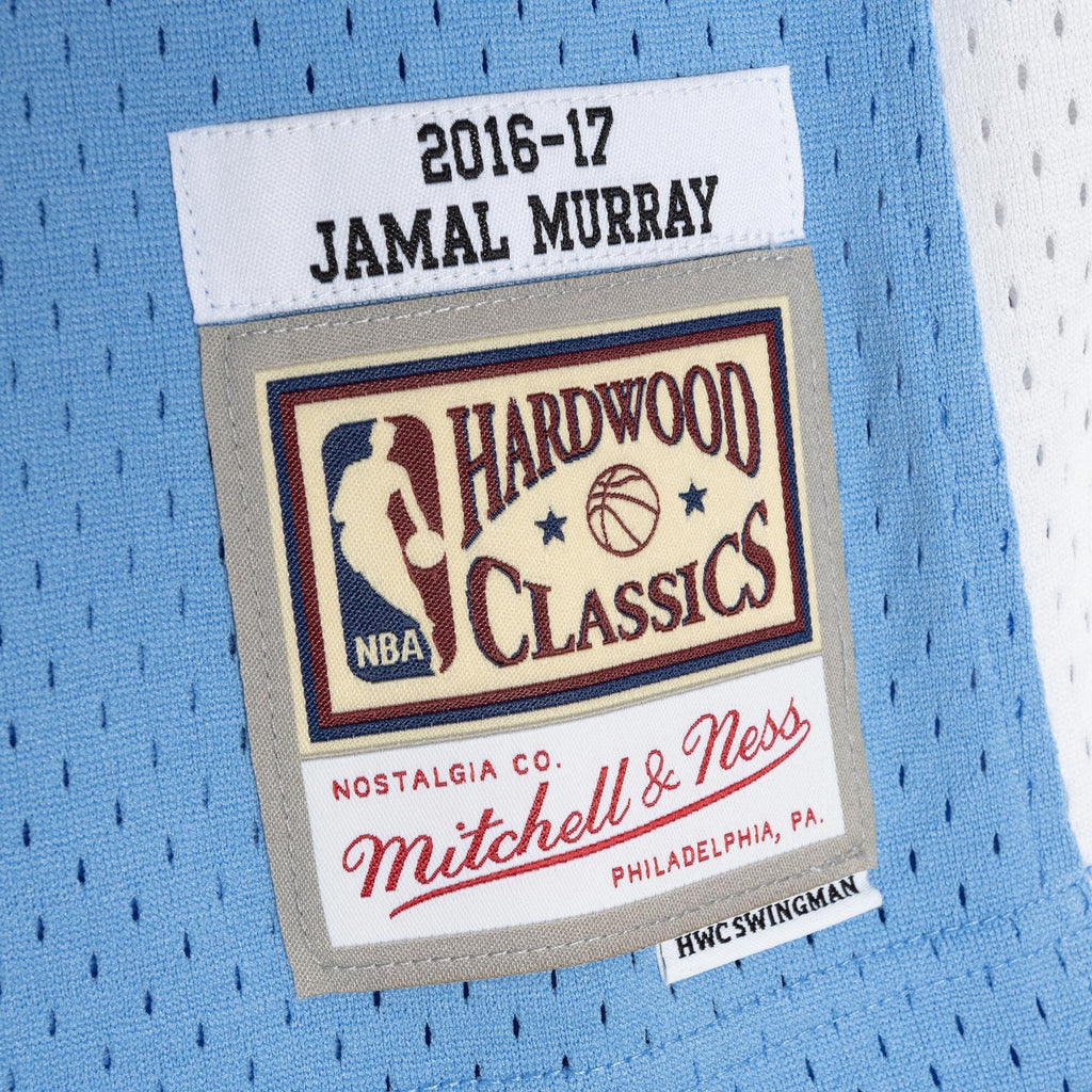 Denver Nuggets Jamal Murray 2016 Road Jersey - Columbia Blue product image 6, provided for visual reference and product