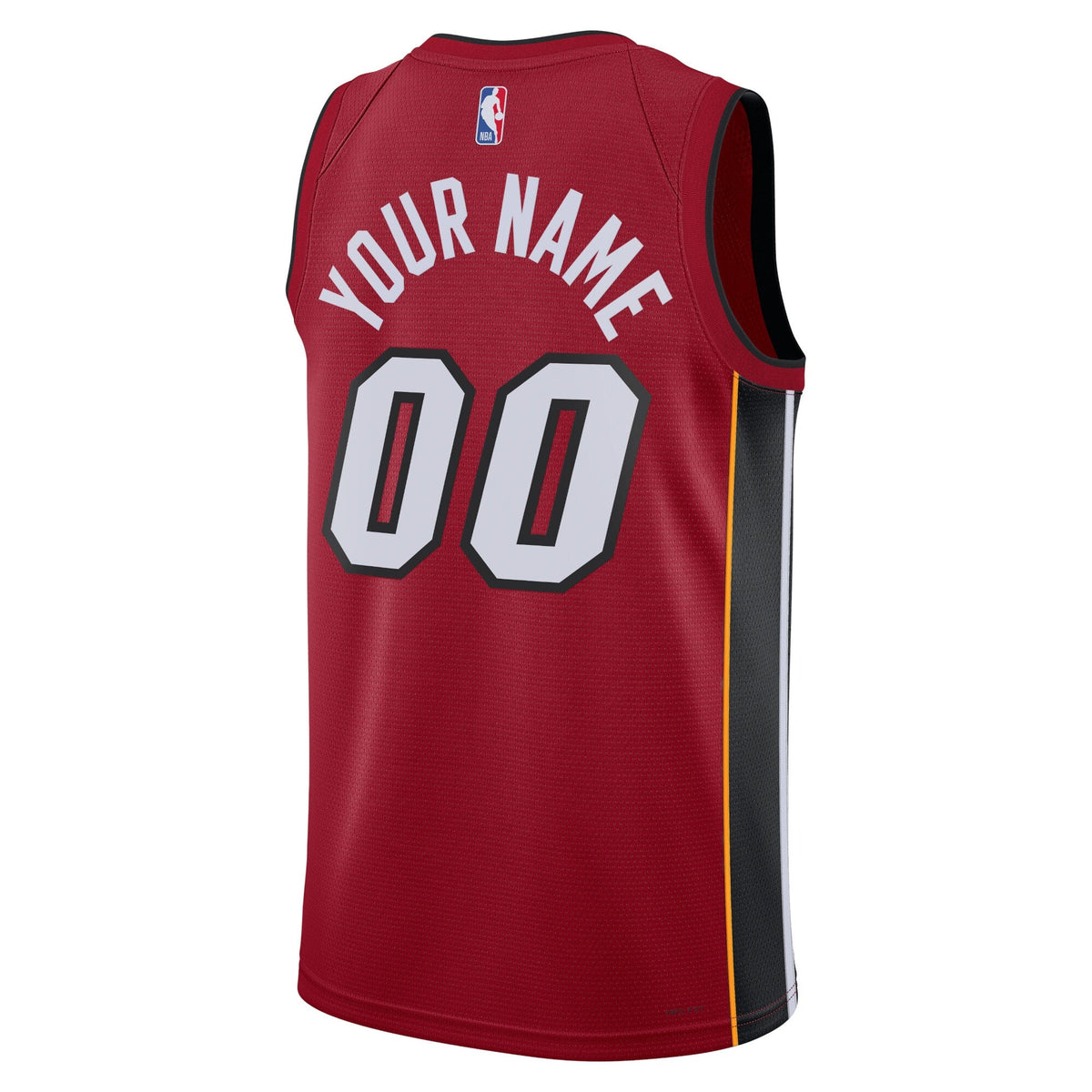 Miami Heat Statement Swingman Jersey - Custom product image 3, provided for visual reference and product detail review